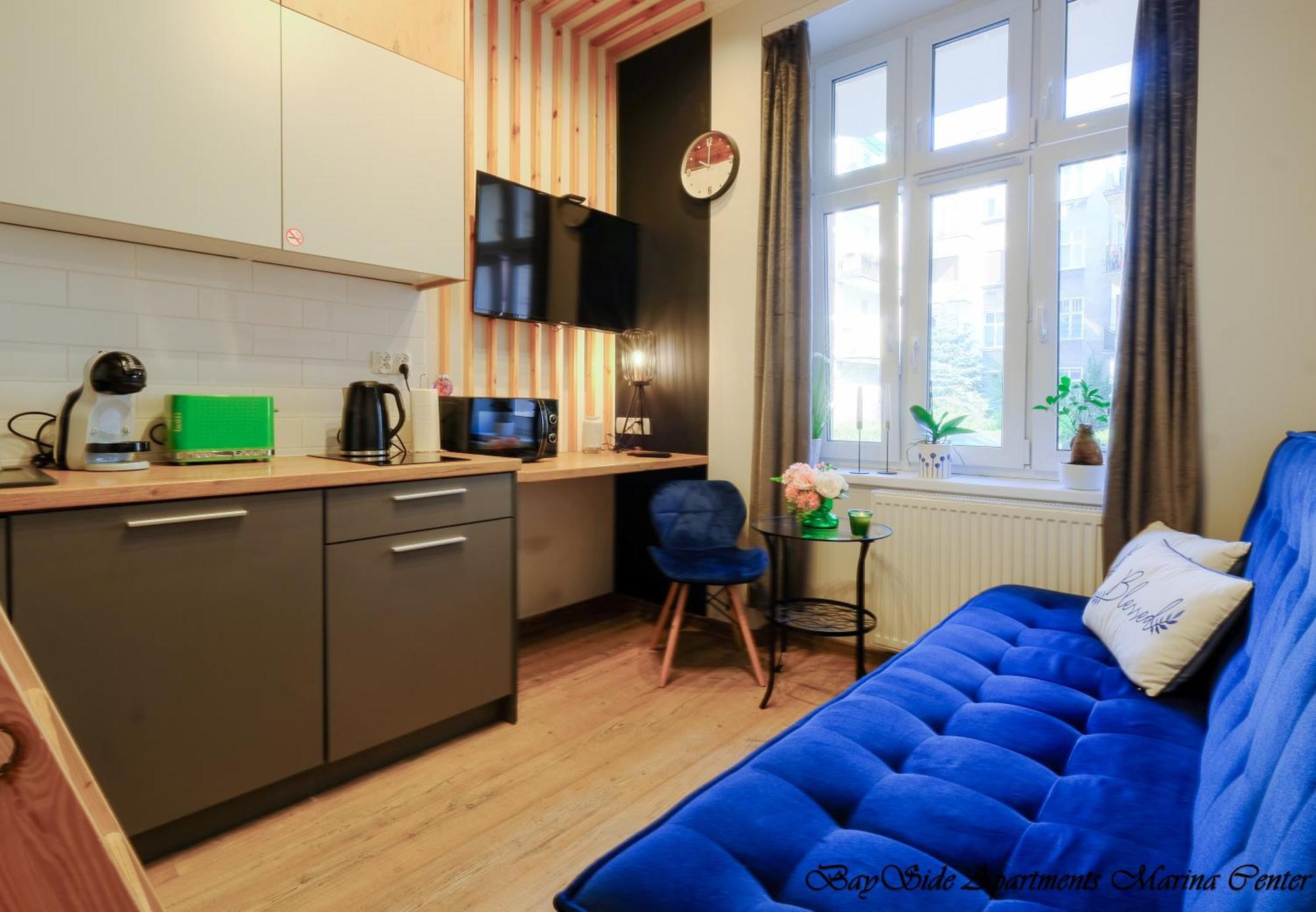 Bayside Apartments Marina Center غدانسك المظهر الخارجي الصورة
