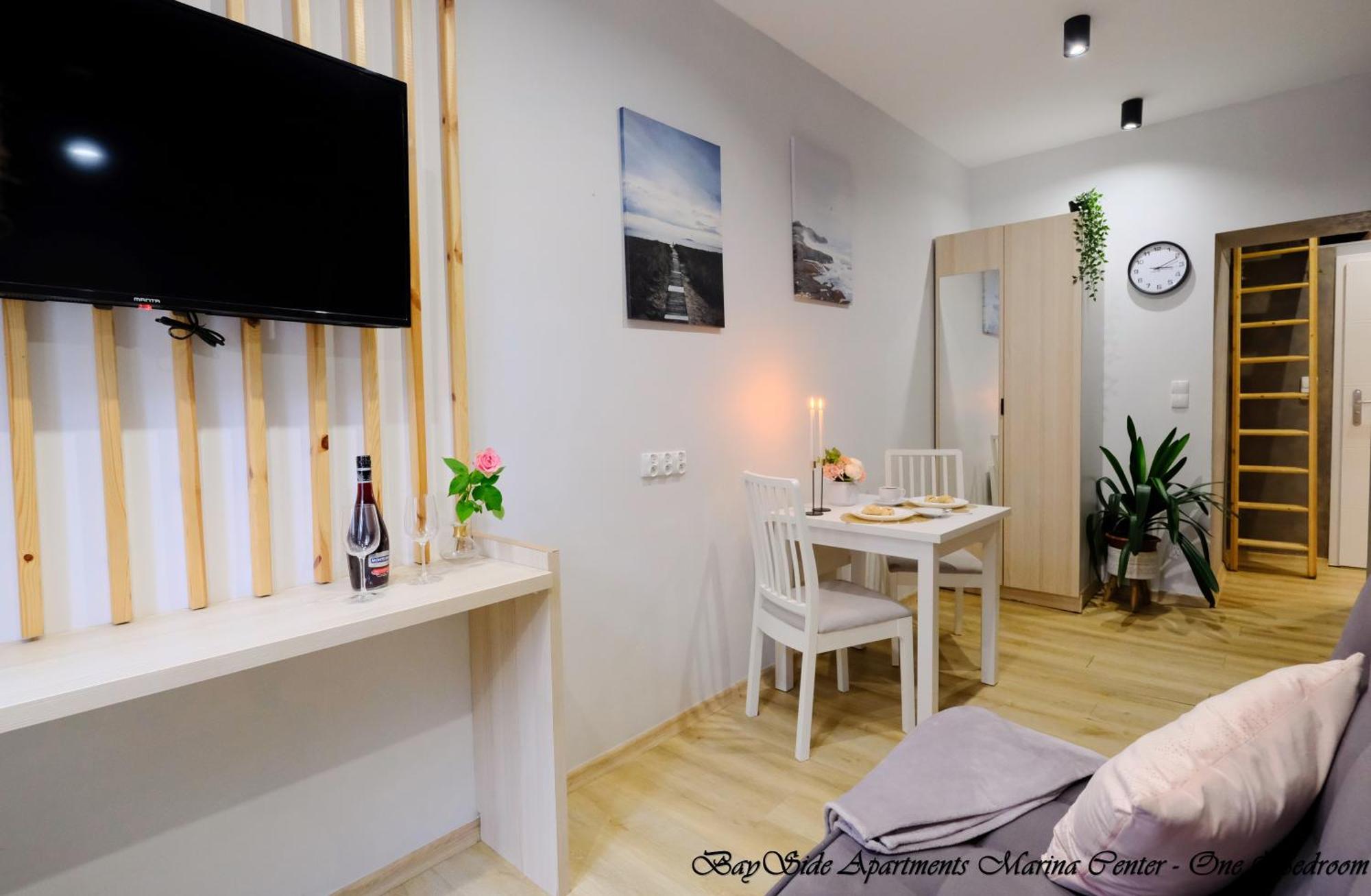 Bayside Apartments Marina Center غدانسك المظهر الخارجي الصورة