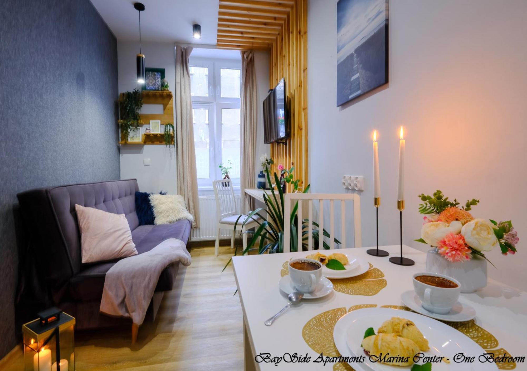 Bayside Apartments Marina Center غدانسك المظهر الخارجي الصورة